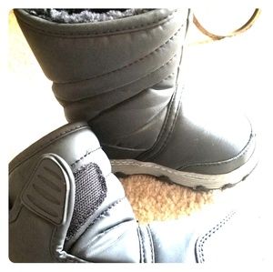 Infant Black Snow Boots